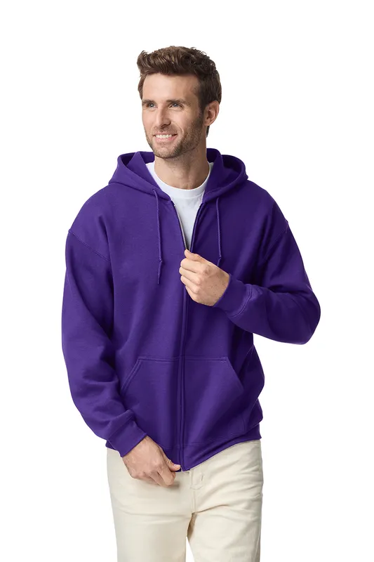 HEAVY BLEND™ ADULT FULL ZIP HOODED SWEATSHIRT (5/5)