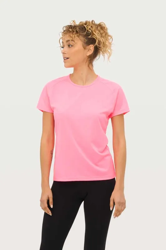 SPORTY WOMEN - RAGLAN SLEEVED T-SHIRT