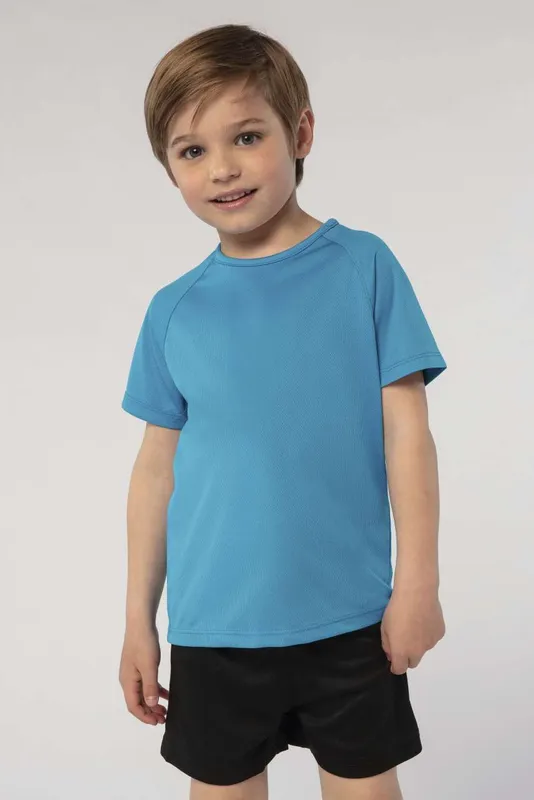 SPORTY KIDS' - RAGLAN-SLEEVED T-SHIRT