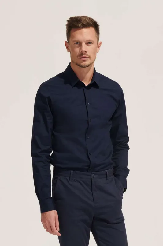 BLAKE MEN - LONG SLEEVE STRETCH SHIRT