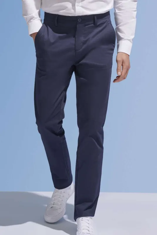 JARED MEN - SATIN STRETCH TROUSERS