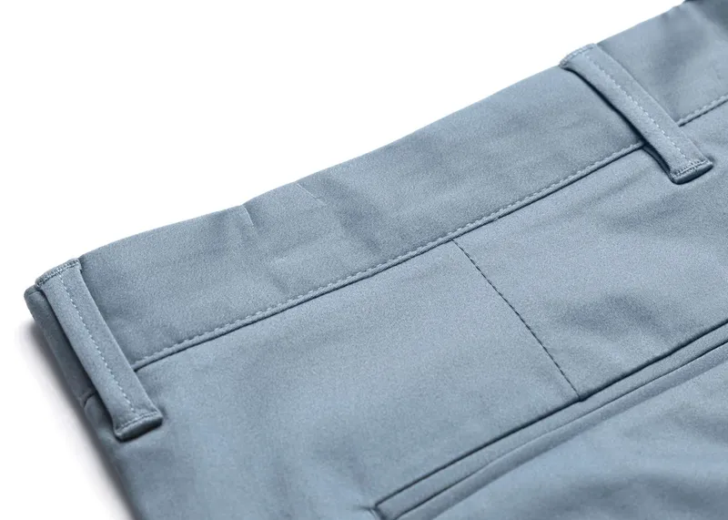 JARED MEN - SATIN STRETCH TROUSERS (3/7)