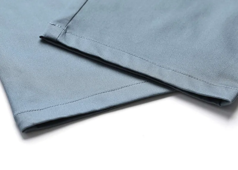 JARED MEN - SATIN STRETCH TROUSERS (6/7)