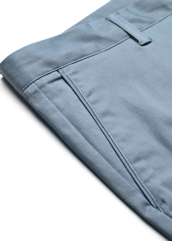 JARED MEN - SATIN STRETCH TROUSERS (7/7)