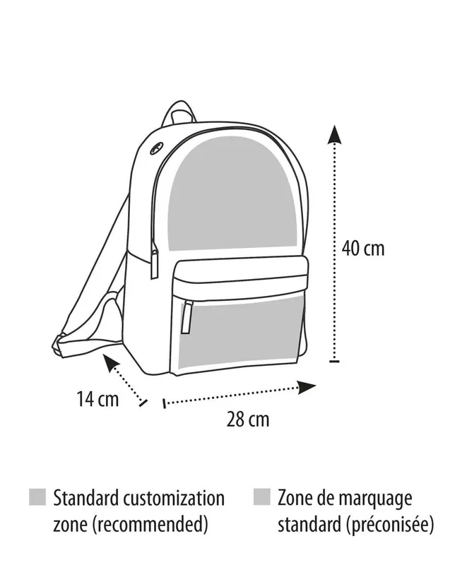 RIDER - 600D POLYESTER RUCKSACK (2/3)