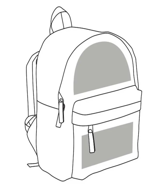 RIDER KIDS' - 600D POLYESTER RUCKSACK (2/5)