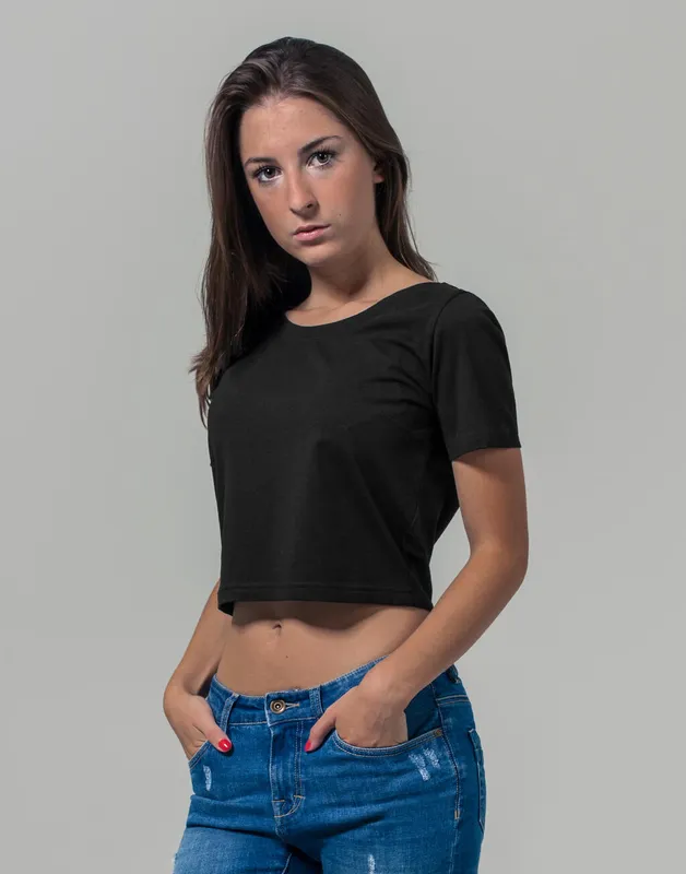 Ladies Cropped Tee