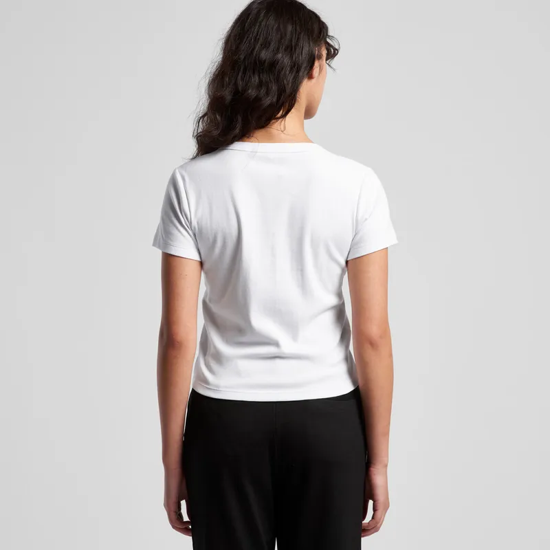 Wo's Organic Rib Baby Tee (2/2)