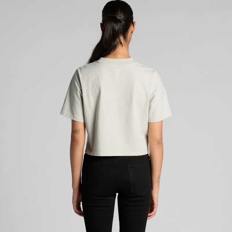 Wo's Heavy Faded Crop Tee (2/2)