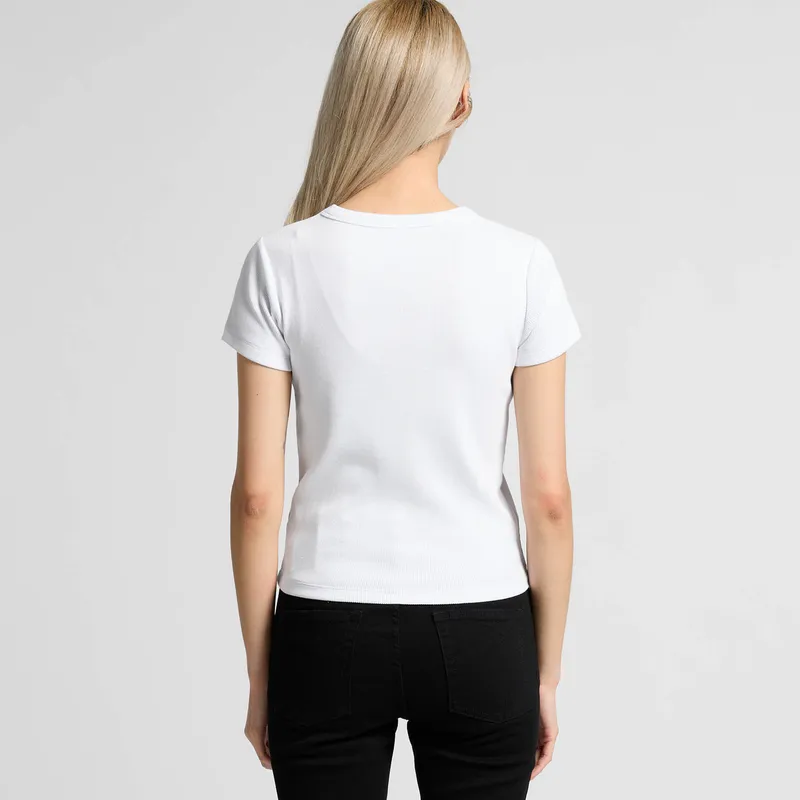 Wo's Organic Rib Tee (2/2)