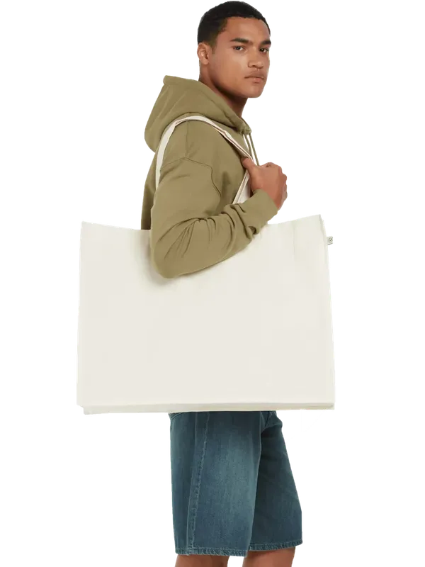 Earth Positive Jumbo Tote Bag