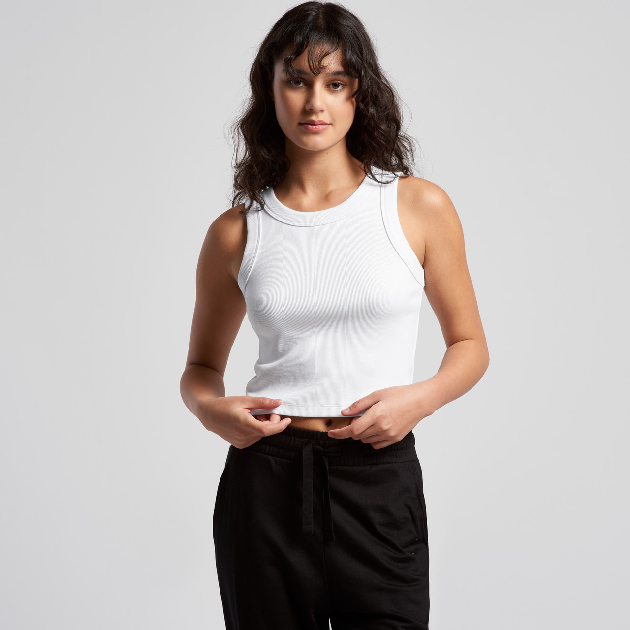 Wo's Organic Rib Crop Tank (2/2)