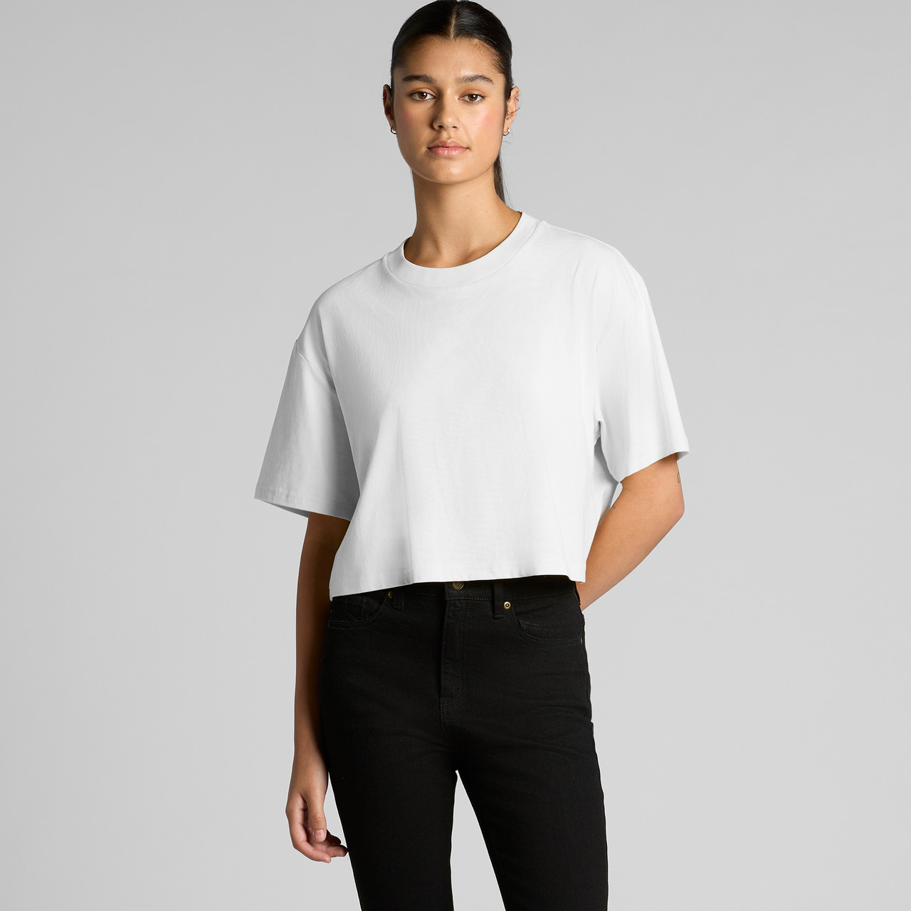 Wo's Martina Crop Tee - Image 2