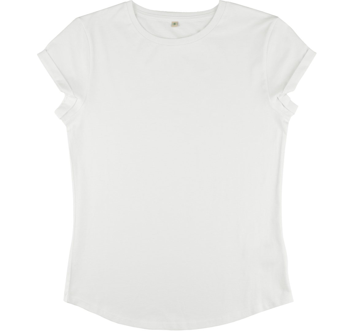Earth Positive Women's Rolled Sleeve T-shirt