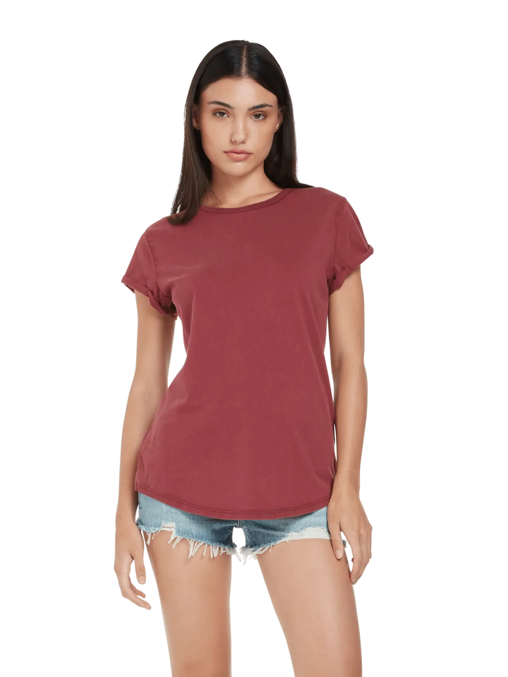 Earth Positive Women's Rolled Sleeve T-shirt