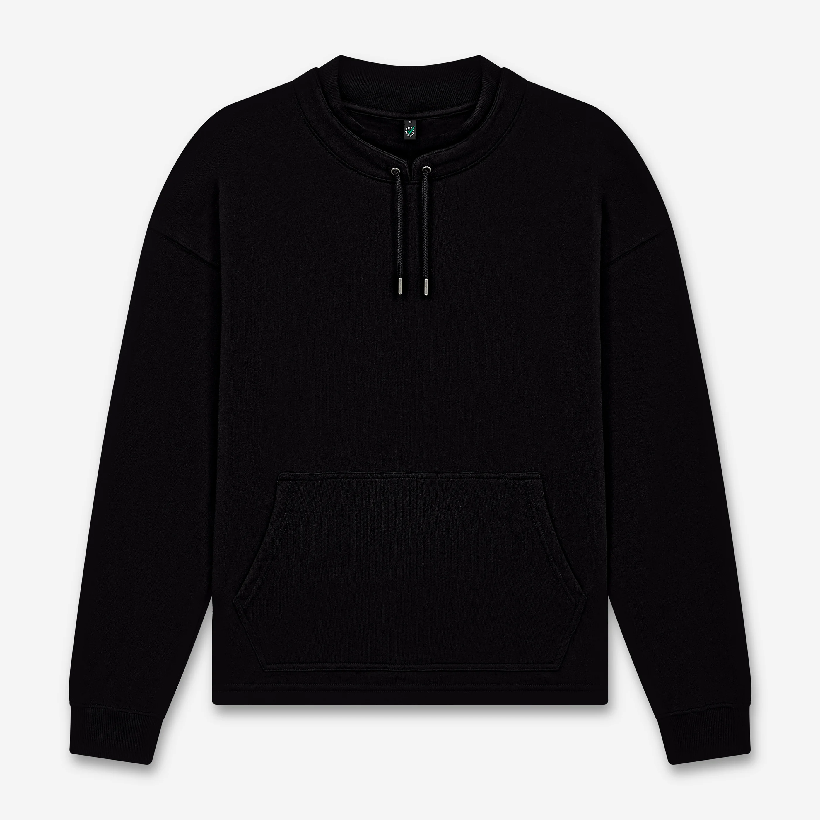 Earth Positive Mock Neck Sweatshirt