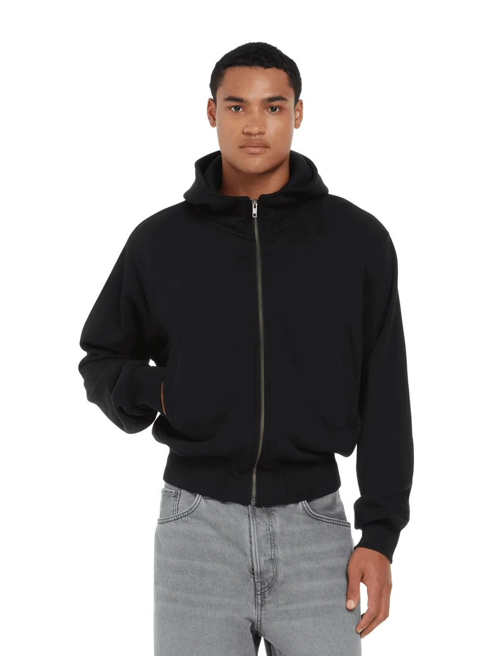 Earth Positive Bomber Jacket Hoodie
