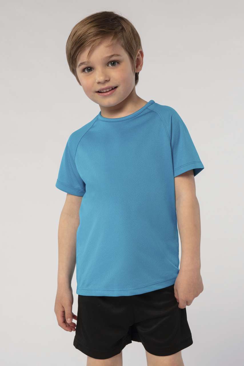 SPORTY KIDS' - RAGLAN-SLEEVED T-SHIRT