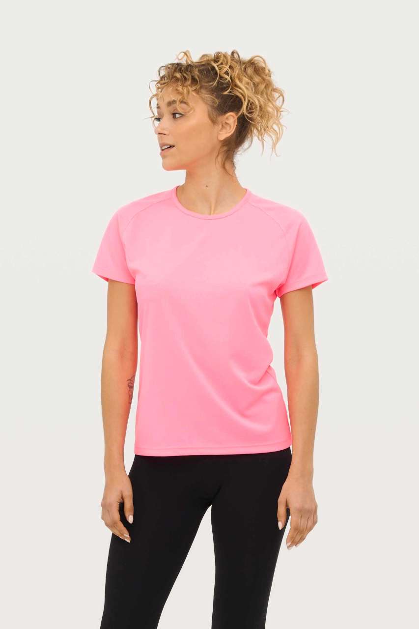 SPORTY WOMEN - RAGLAN SLEEVED T-SHIRT